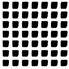 Abstract seamless pattern black square design for textile fabric background and wallpaper vector illustration