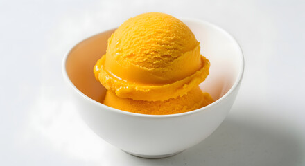 orange ice cream