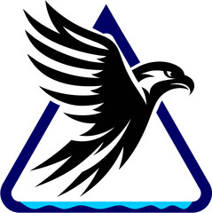 eagle sea trianle logo.eps