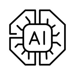 Robotic Intelligence Icon