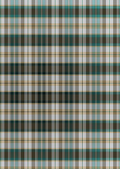 Blue and white checkered pattern on a seamless plaid fabric texture