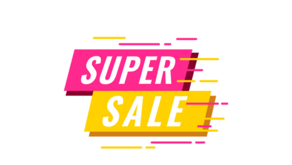 Vibrant graphic design showcasing a prominent promotional offer, ideal for announcing major discounts, clearance events, and special shopping opportunities