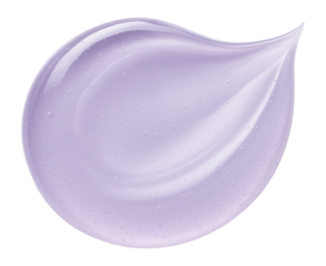 Translucent lavender gel with a cooling sensation