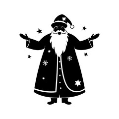 Santa Pointing icons.