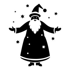 Santa Pointing icons.