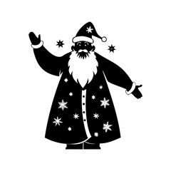 Santa Pointing icons.