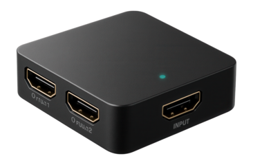 HDMI splitter with dual outputs
