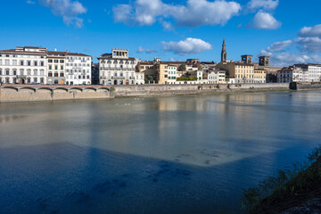Fototapeta premium The Old Town of city of Florence, Italy