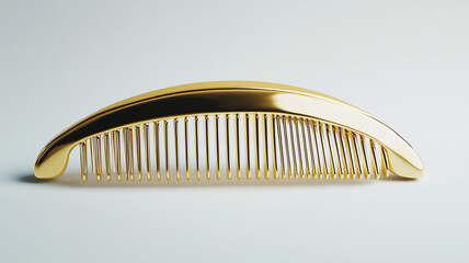 Luxe Beard Comb for Grooming and Beard Care - Isolated on White Background