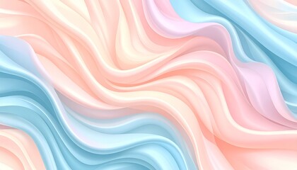 Fototapeta premium Soft Pastel Ripple