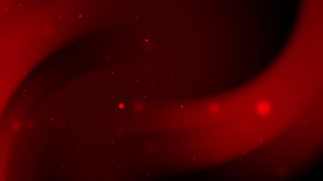 Red swirly background with small red lights glowing, suitable for abstract designs, festive themes, or dramatic visual projects.