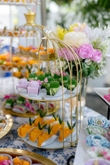 wedding table setting Trang, Thailand 92000