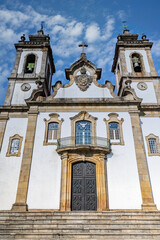 Portugal, church in the village of Penalva di Castelo, in the district of Viseu
