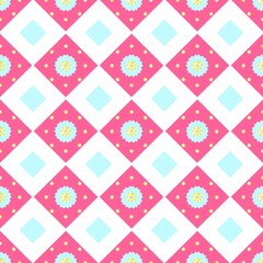 Pattern Background Geometric Mosaic Wallpaper Fabric Design