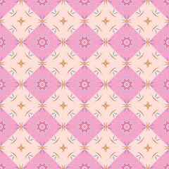 Pattern Background Geometric Mosaic Wallpaper Fabric Design