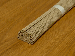 蕎麦。日本の伝統的な麺。