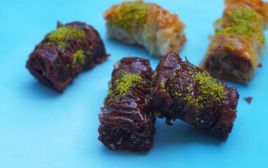 colorful baklava