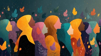 General theme related to womena??s celebration and empowerment
