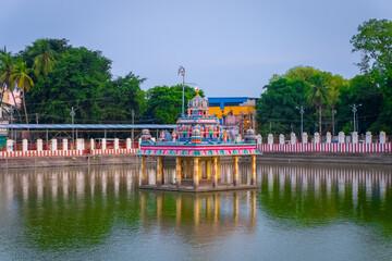 Thiruporur Kandaswamy temple Pond in Thiruporur, Chengalpattu district in the South Indian state of Tamil Nadu, is dedicated to the Hindu god Murugan. most famous temples.