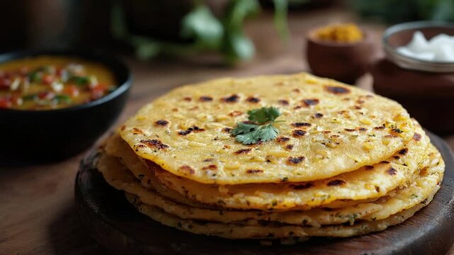 akki rotti karnataka indian food video orbit left