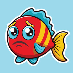 The Cute Sad Fish 