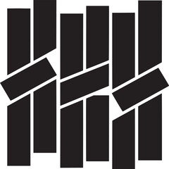 Modern black and white abstract geometric design for bold backgrounds or striking artistic compositions today