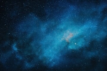 Fototapeta premium Stunning Night Sky View Of Stars And Nebulae