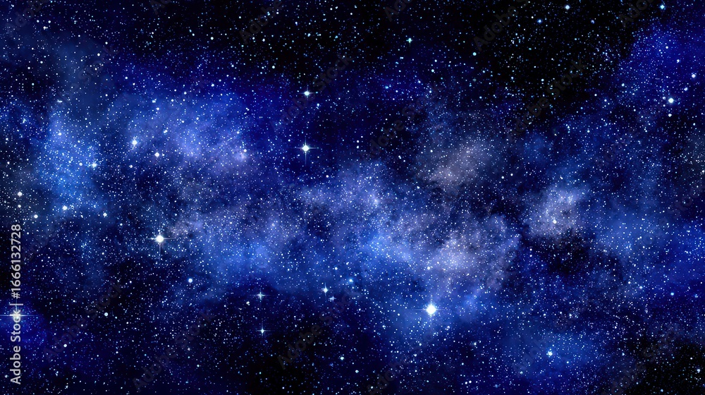Canvas Prints vast deep space nebula with stars