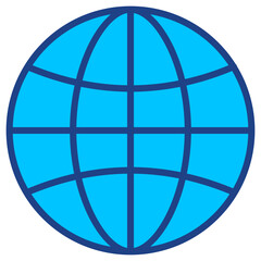 Global Network Simple Vector Icon Collection