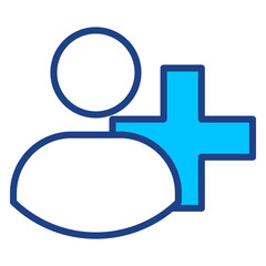 Fototapeta premium Contact Simple Vector Icon Collection