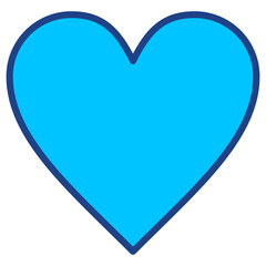 Heart Simple Vector Icon Collection