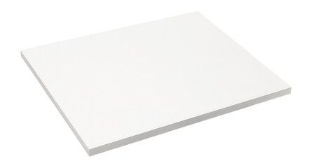 White foam core sign with printed name