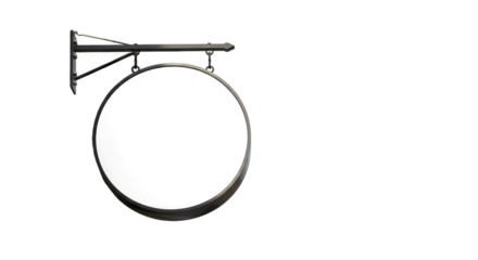 white signboard mockup png