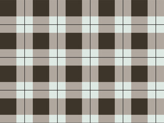 Brown Gingham Plaid tartan Checkered Seamless Pattern.