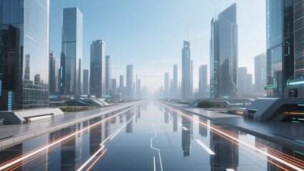 Science fiction urban transportation