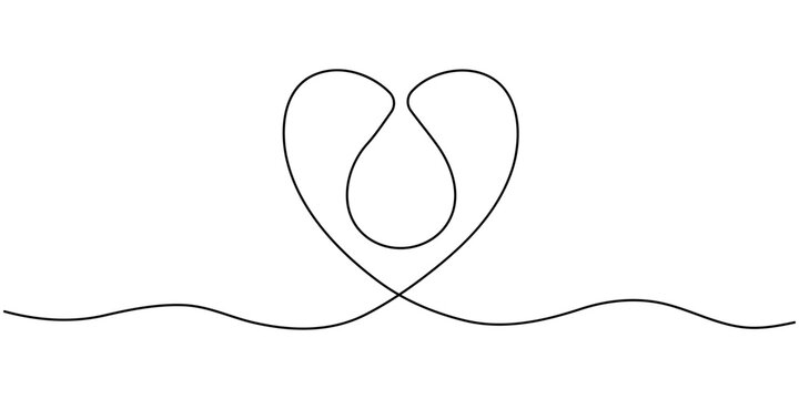 blood drop love continuous one line drawing, Continuous line drawing of blood drop on transparent background, blood drop icon continuous one line drawing, Single line continuous drawing of blood drop.