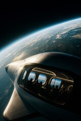 Obraz premium Space Tourism Capsule