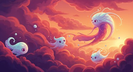 Obraz premium Looking for a fluid style illustrated in expressive detail?