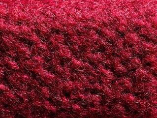 Close-up of deep maroon textured fabric