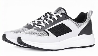 pair of the shoe on white background