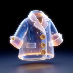 young woman holding tablet with social network icons