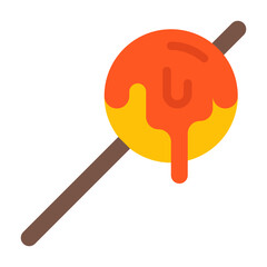 Indonesian Snack Skewer Icon