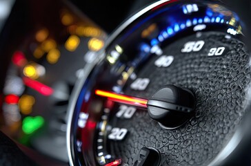 Speedometer Close Up