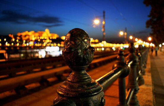 street detail in budapest