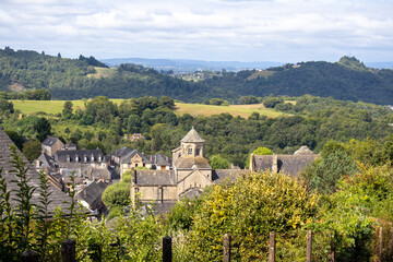 view of the village of provence