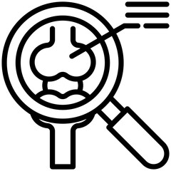 x-ray icon isolated on white background. vector illustration icon for medical checkup