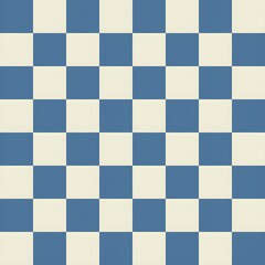 blue and white chessboard pattern 