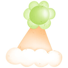 Conical Cap For Christmas Decoration