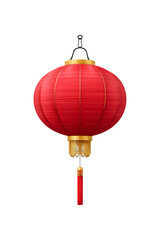 Obraz premium Bright red lanterns, symbolizing celebration and culture, hanging for festive occasions 