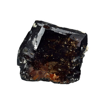 Serendibite isolated on transparent background